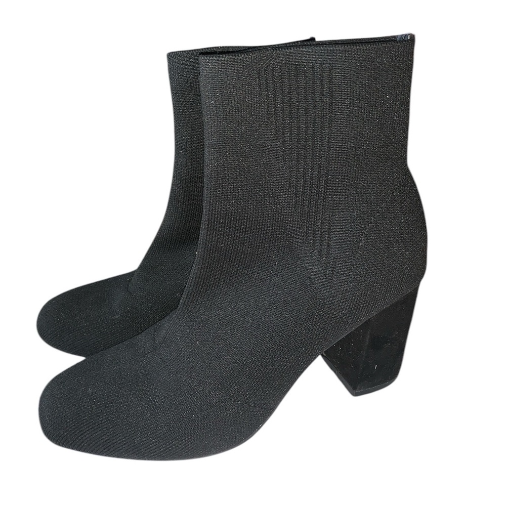 MIA Braxton Black‎ 3” Block Heeled Bootie Size 7.5